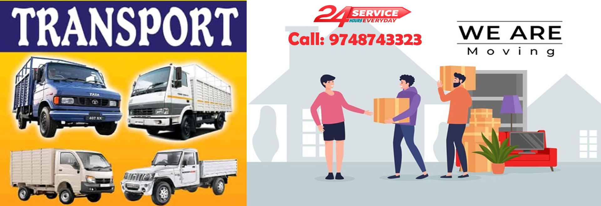 hire truck for home shifting services